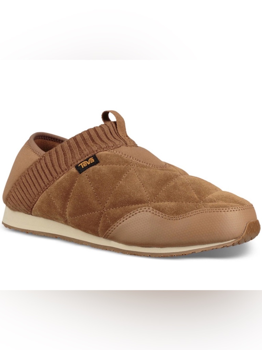 Teva Brown Quilted Slip-On Shoe
